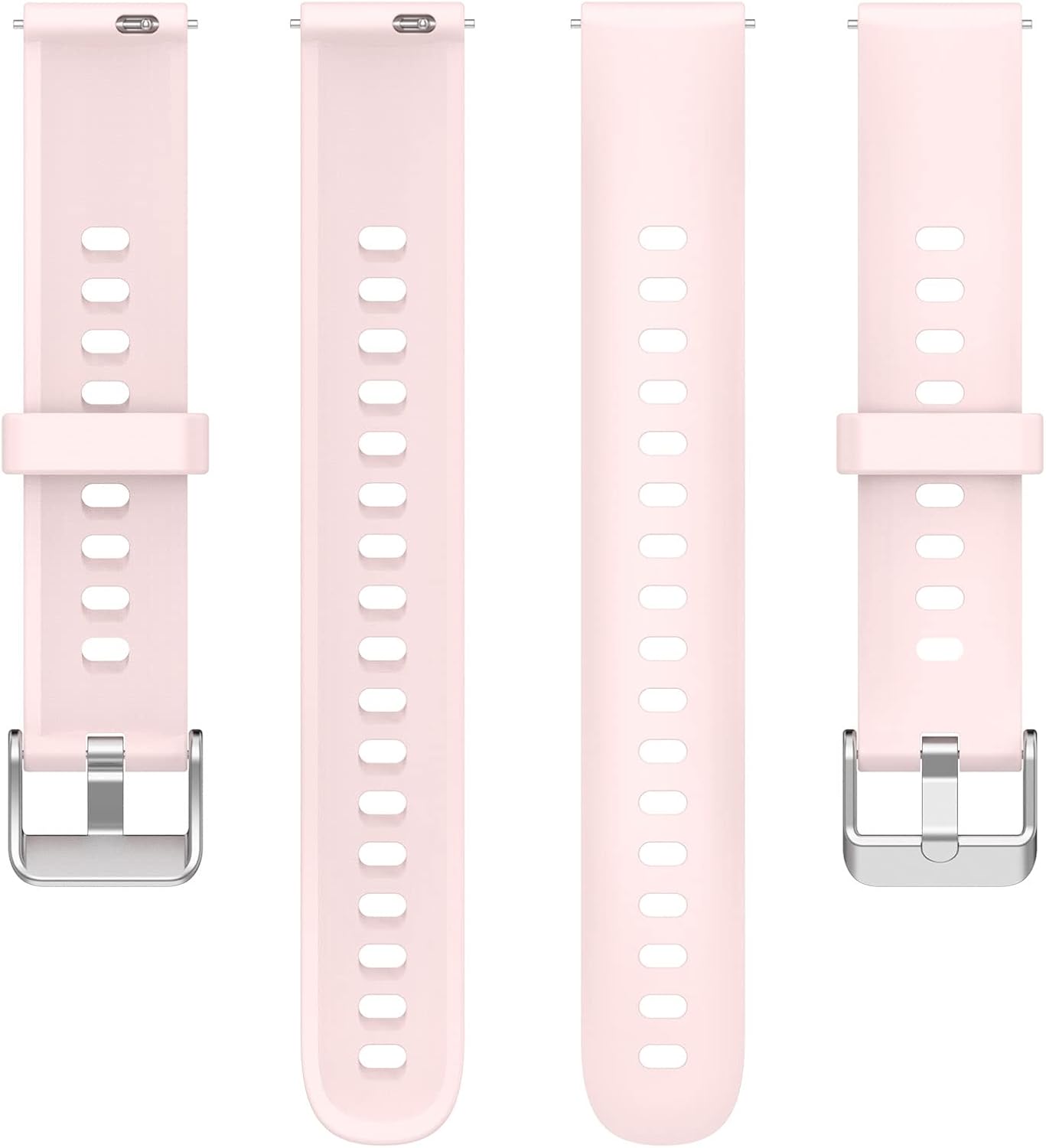 FitTurn 16mm Watch Bands for BOCLOUD ZX19 Smart Watch, Soft Silicone Replacement Wrist Strap