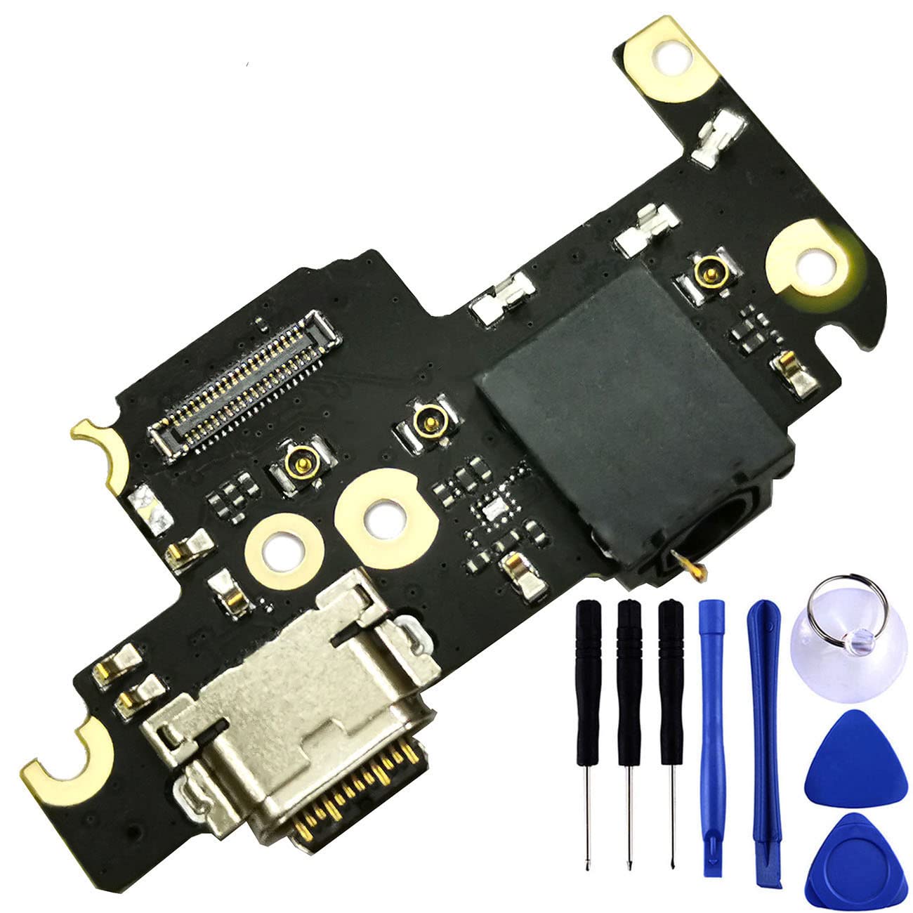 Moto One 5G ACE USB Charging Port Flex Cable Replacement for Motorola Moto G 5G 6.7" XT2113 Charger Dock Connector