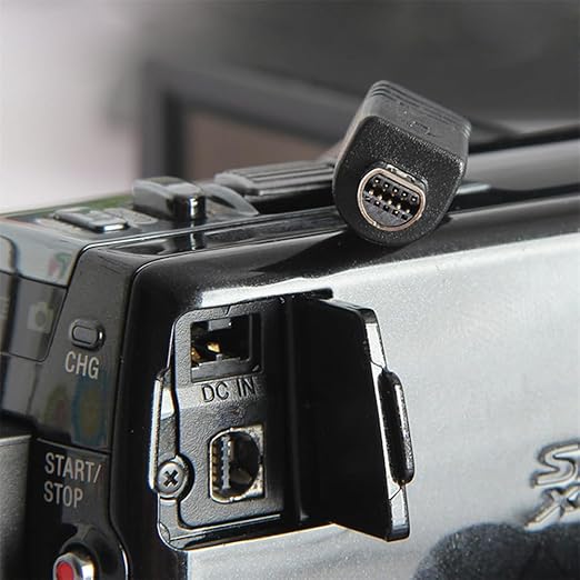 NFHK VMC-15FS 10pin to USB Data Sync Cable for Sony Digital Camcorder Handycam