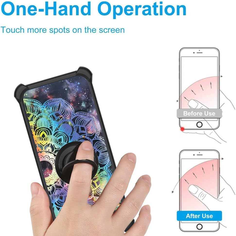 Nuu X6+ Plus Case Compatible with Nuu Mobile X6+ Plus Phone Cover, Colorful Reflect Light, IMDH-HTT
