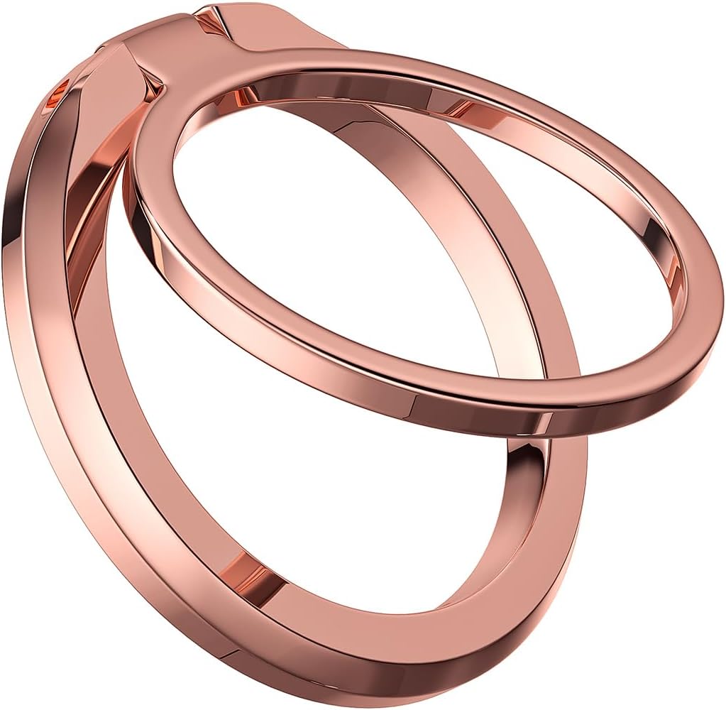 Magnetic Cell Phone Ring for MagSafe, Adjustable Kickstand Phone Grip for iPhone 14/13/12 (Plus, Pro Max)