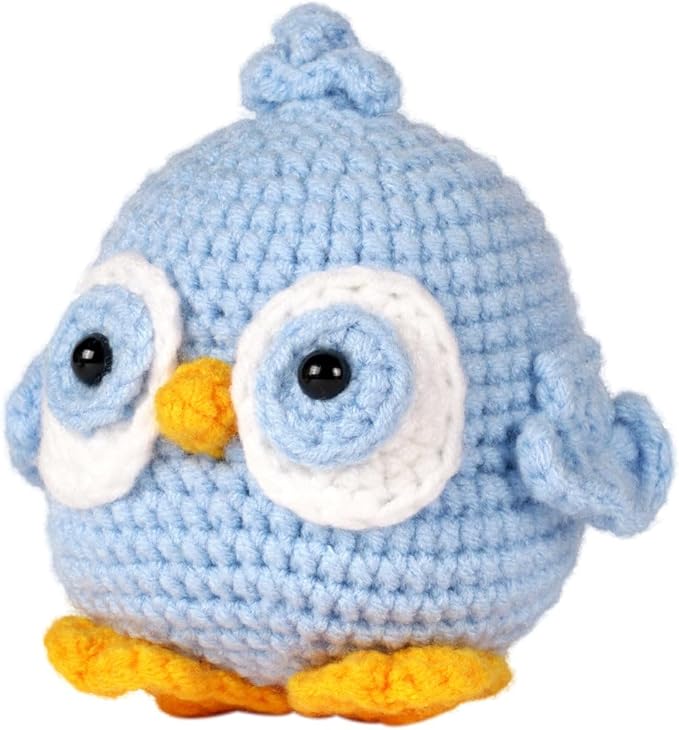Wizardi Amigurumi DIY Crochet Kit - Bird F07N8-M57