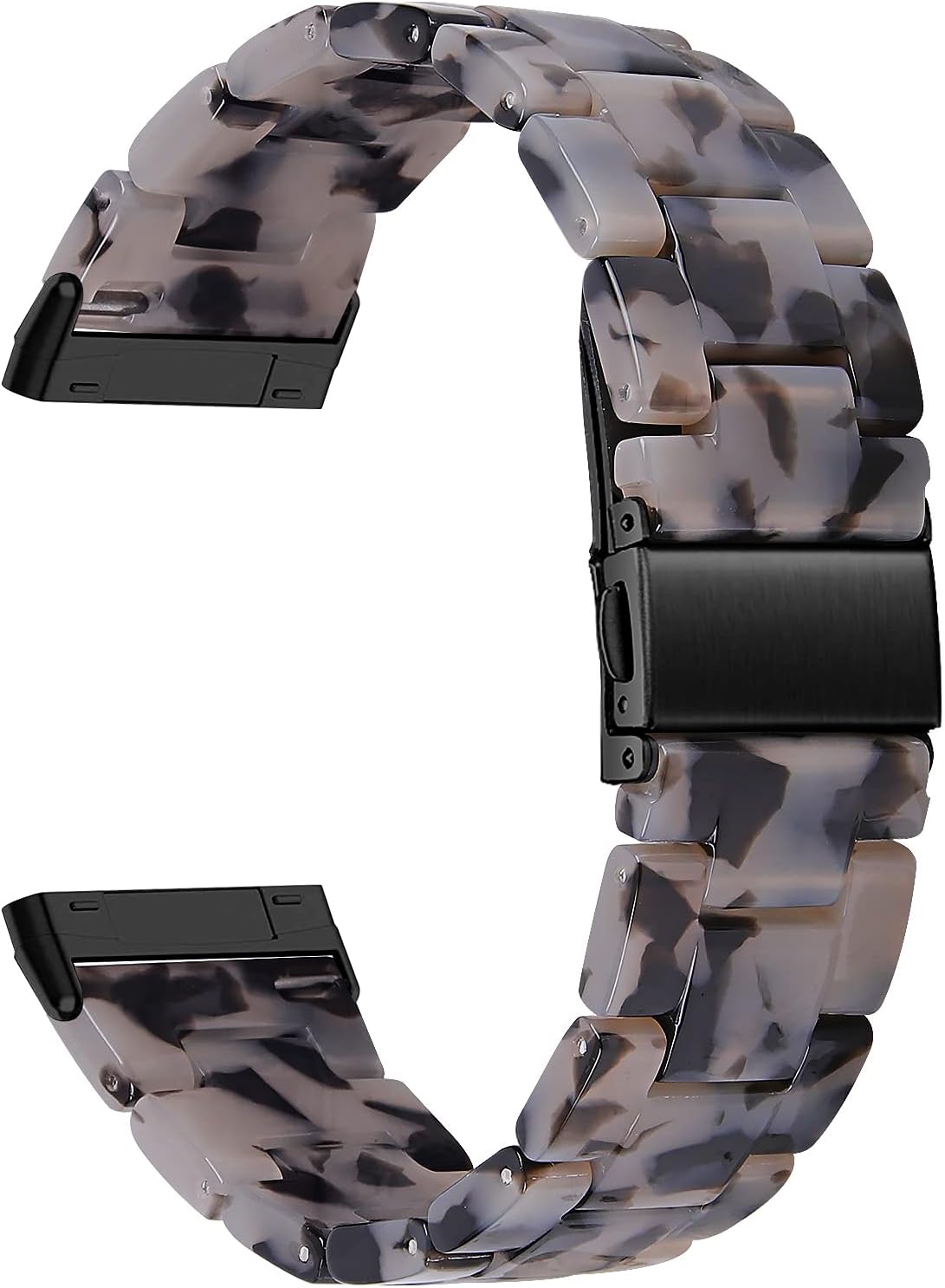 Resin Watch Bands for AGPTEK LW11 Smart Watch LW11/P66/LW36/GRV R01, 22mm Bracelet Strap Replacement