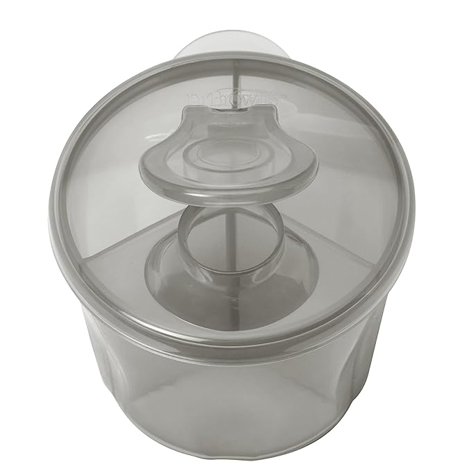 Dr. Brown's Insta-Prep Warm Water Dispenser with Baby Formula Dispenser, Gray