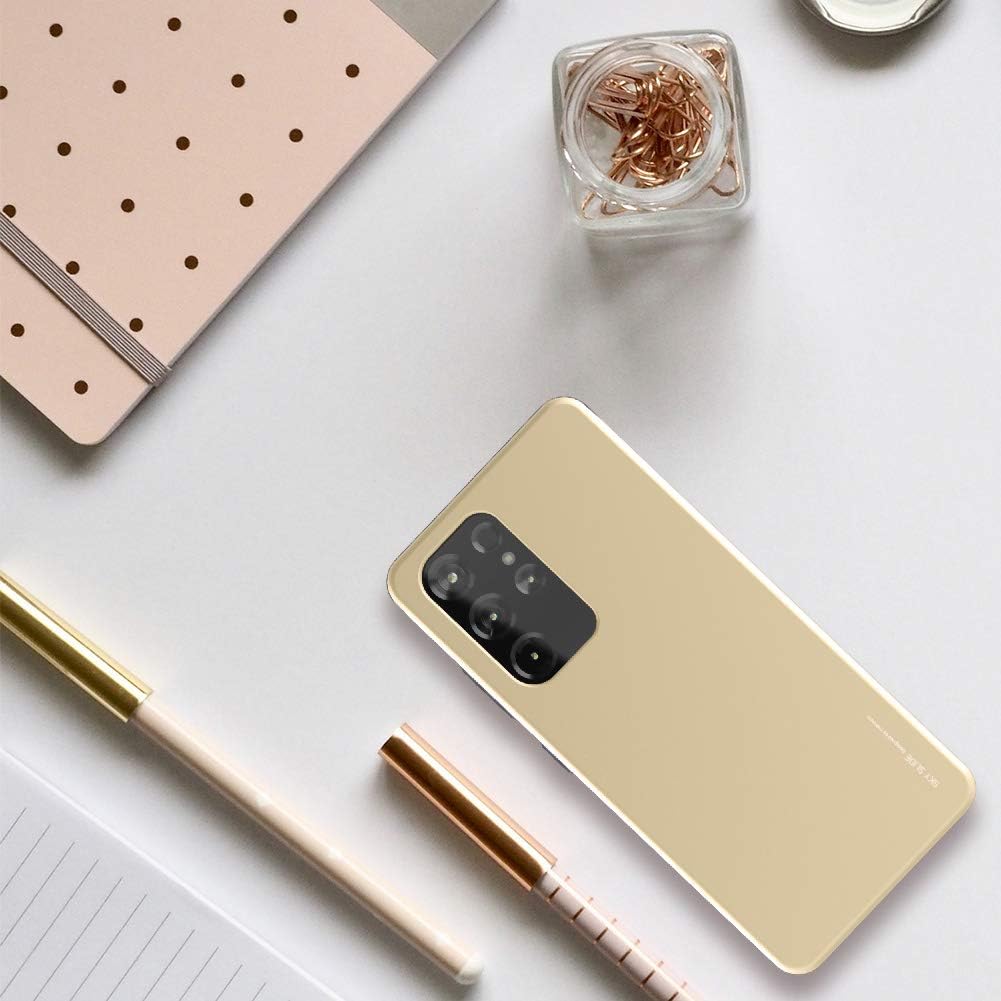 GOOSPERY Sky Slide Case for Galaxy S21 Ultra 6.8" (2021), Card Holder, Dual Layer Protective Bumper with Wallet Function