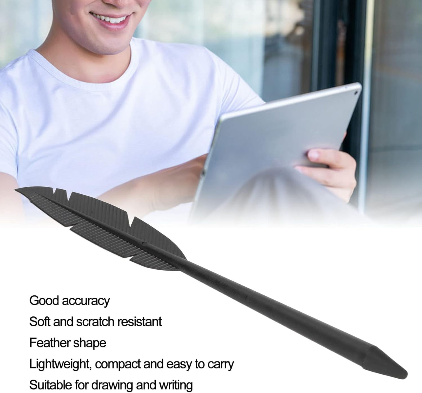 Portable Universal Digital Touch Pen for Mobile Phone, Tablet, Drawing, Writing, Editing Photos (#1)