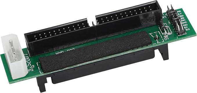 CERRXIAN SCSI SCA 80 Pin Female to IDE 50 Pin Male Adapter Converter for Hard Disk, Computer