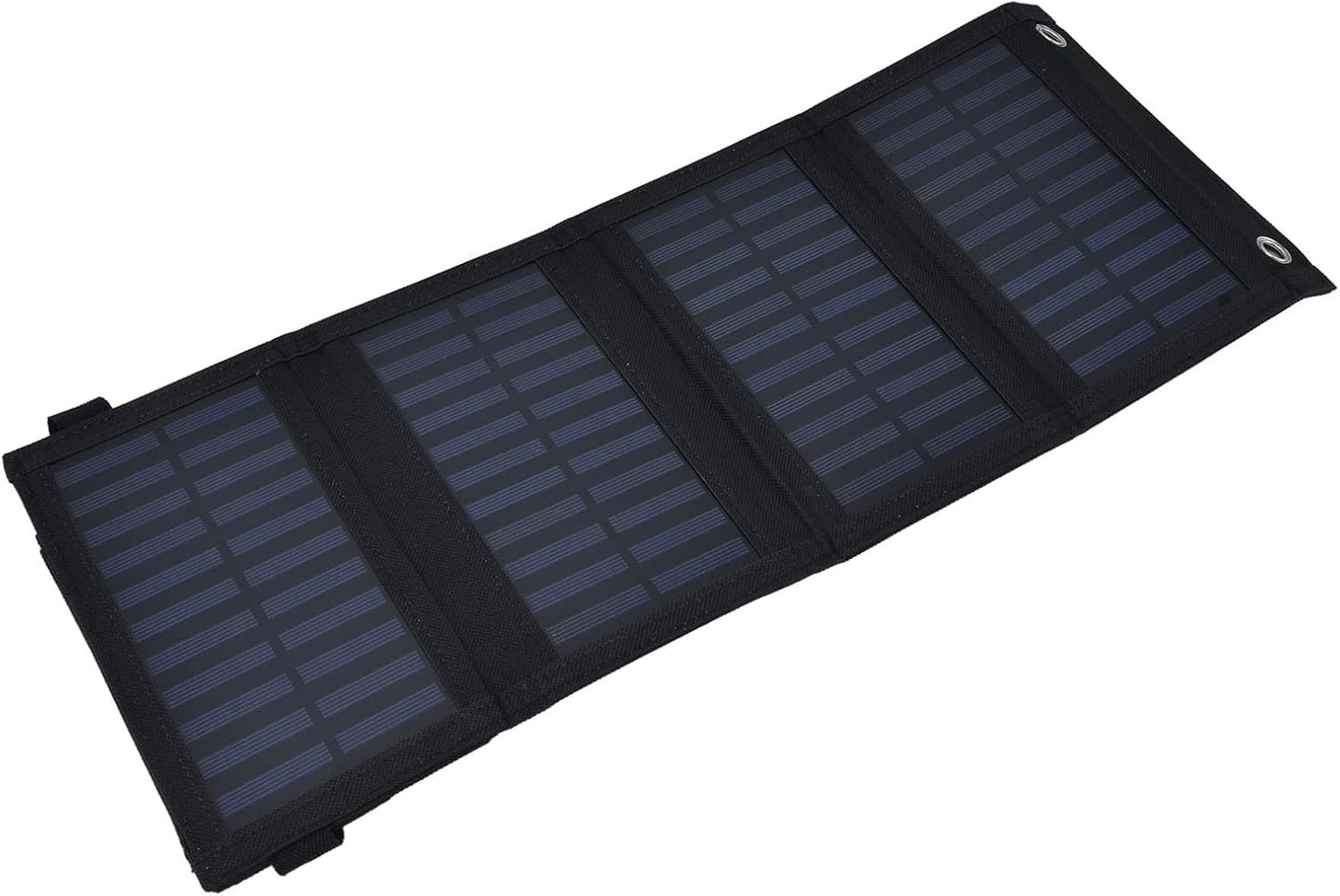 plplaaoo Solar Panel, 20W Portable Battery Charger, High Conversion Rate Solar Maintainer with USB Output for Cellphone