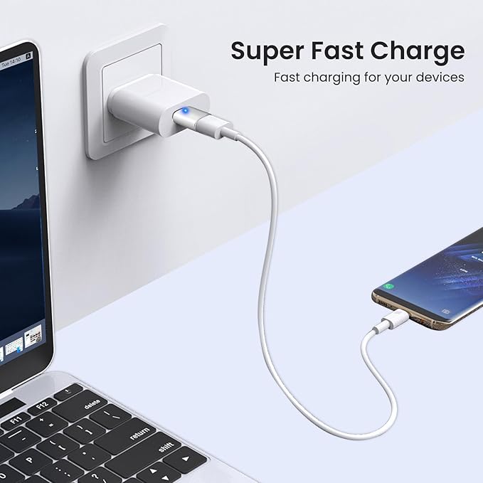 USB-C to USB-A Adapter (2-Pack), USB C Male to USB 3.0 Female Adapter Charging High-Speed Data Transfer and OTG - Silver