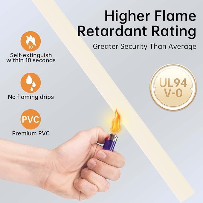 Delamu 236in Cord Hider, One-Wire Cord Covers for Wires on Wall, Easy-to-Install Cable Hiders for Mounted Tv, Cable Management Kit, Cable Raceways, W0.59 H0.4in, Beige