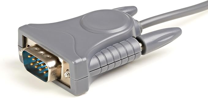 Usb To Serial Adapter Cable 3ft Usb M To Db9/Db25 Rs232 M