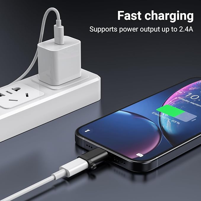 (5Pack) USB C to Micro USBAdapter, USB-C Male to Micro USB Female Adapter Support Data Transfer & Charging Compatible with Samsung Galaxy S10 S9 S8 Plus iPhone 15/15 Pro/15 Plus/Note 9/8 etc