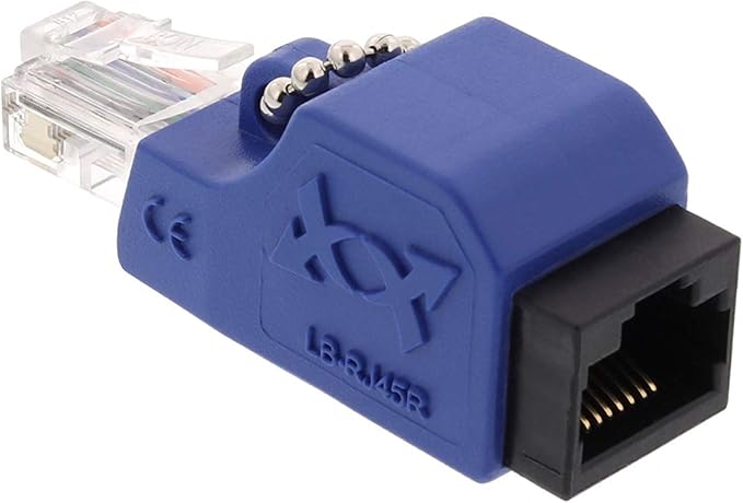 Networx Console Rollover Adapter - RJ45 Serial Management Tool - Connects Laptop to Network Switch Console Ports - Yost Serial Standard