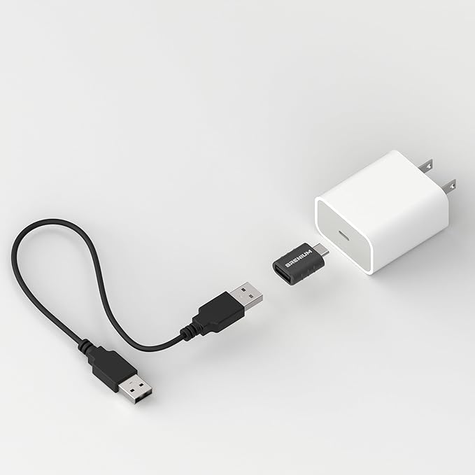 USB C to USB Adapter 4-Pack, USB 3.2, 10Gbps, Type C Male to A Female, Compatible with Apple MacBook, Microsoft Surface, Dell (USB-A to USB-C)