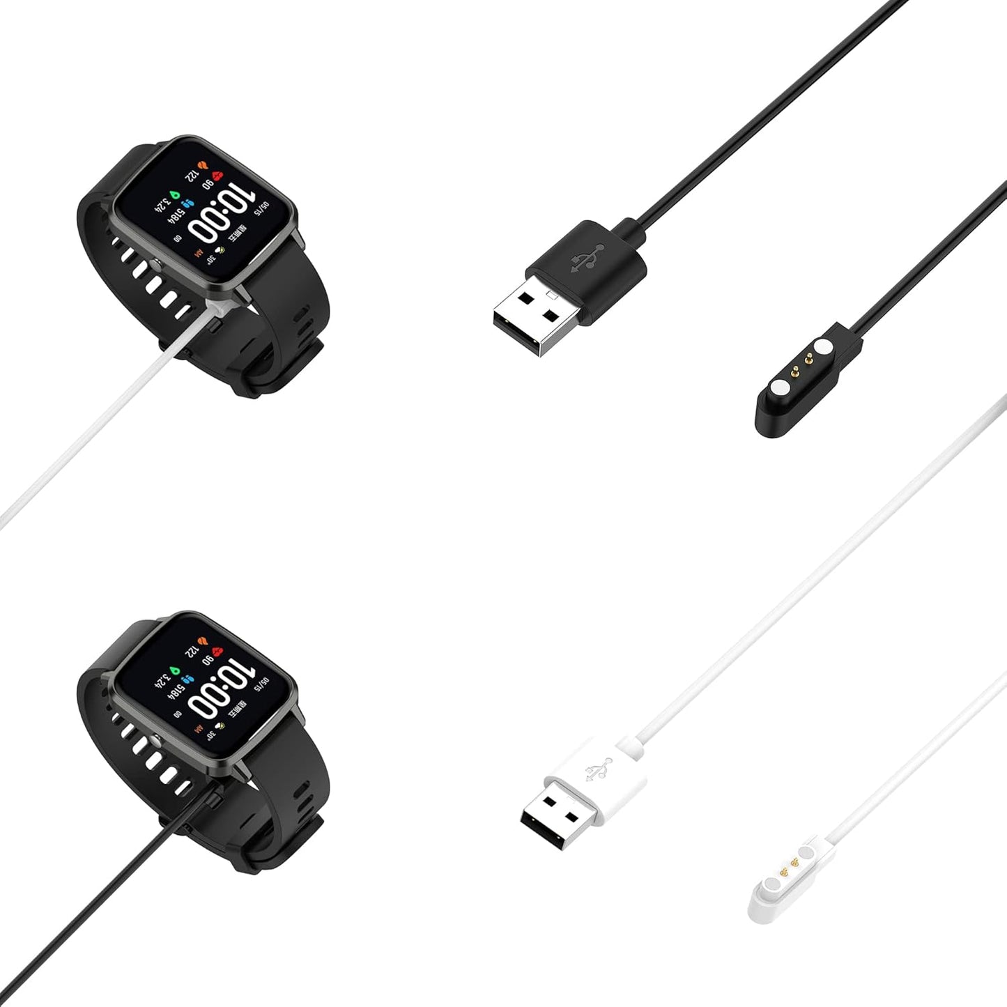 Replacement Charger for VPSTAY Watch, Mini Charger Cable 1.9ft USB Magnetic Charging Cord for Smartwatch Accessories