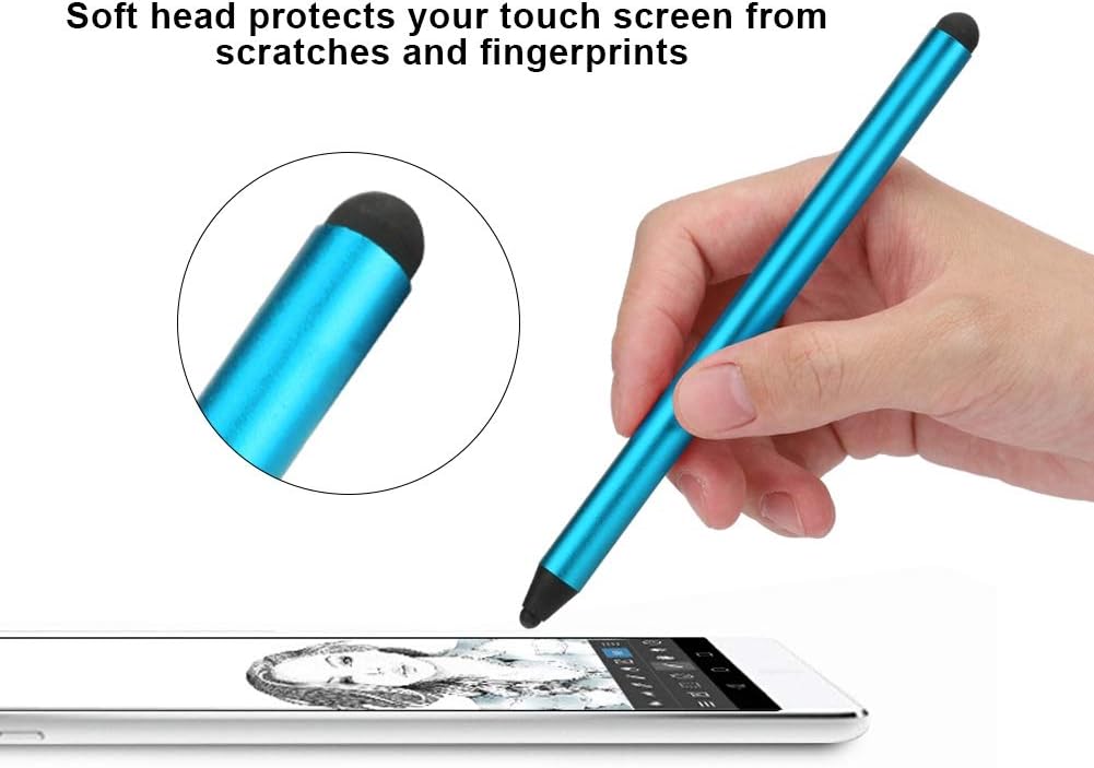 Dual-Purpose Capacitive Universal Pen - Compatible with All Mobile Phone Tablets, Suitable for Capacitive Devices.