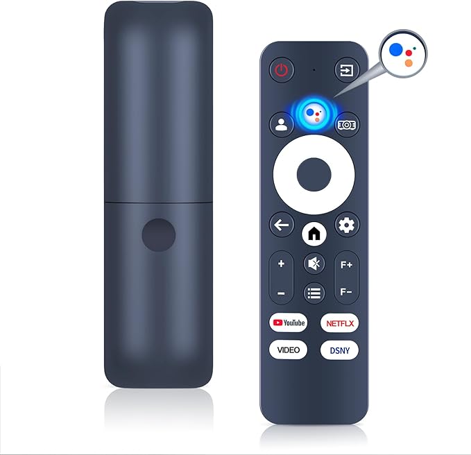 New Voice Remote Control fit for PUTRIMS 4K Projector K12 with Google Voice Assistant & Voice Function