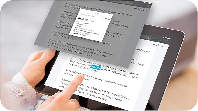PenPower WorldPenScan Wi-Fi | OCR Pen Scanner | Reader Mode | Text to Speech for Dyslexia | Windows, Mac, Chromebook, iOS & Android