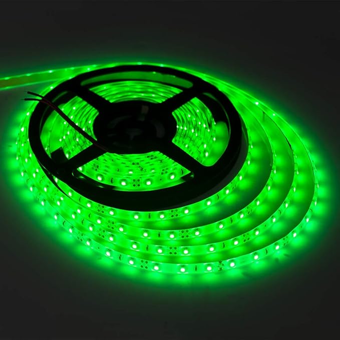 XINKAITE Waterproof IP65 Led Strip Lights, 3528 16.4 Ft (5M) 300leds 60leds/m, Flexible LED Light Tape for Boats, Bathroom, Mirror, Ceiling, and Outdoor Use, Power Supply not Included