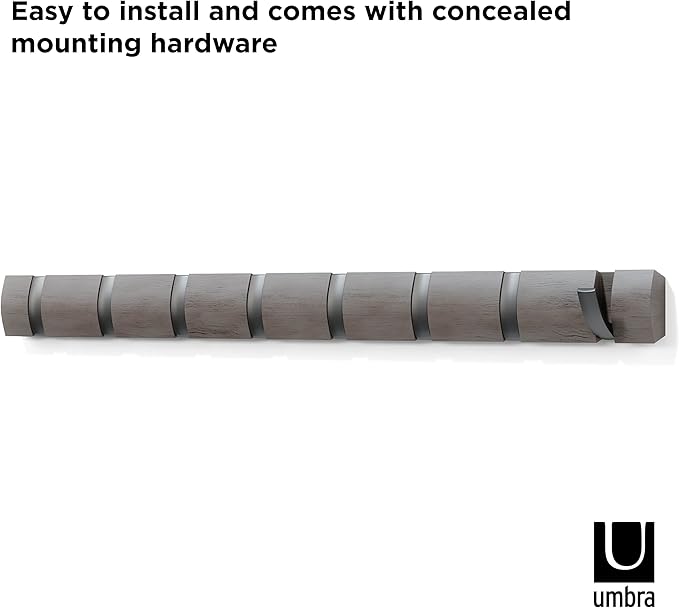 Umbra Flip 8 Wall Hook, Warm Gold