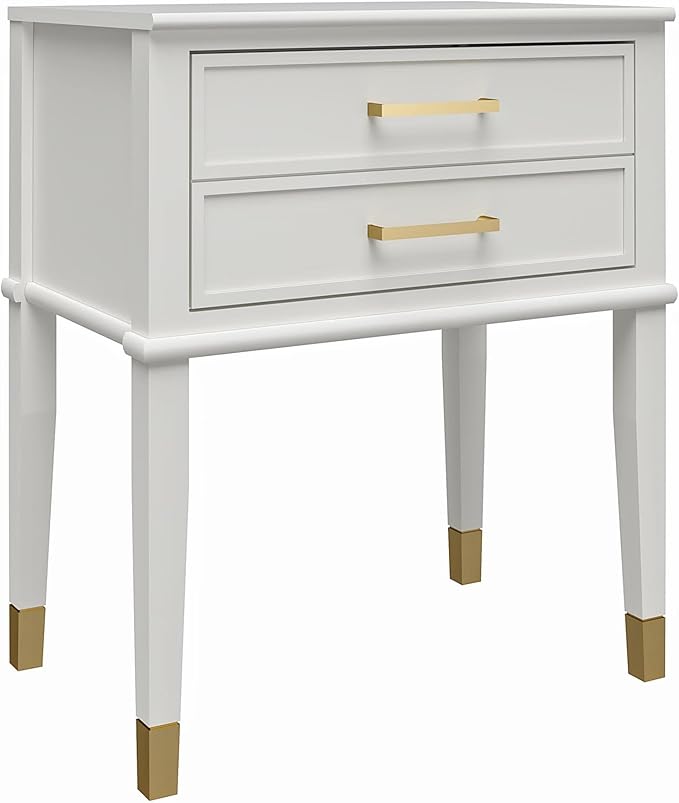 CosmoLiving by Cosmopolitan Westerleigh End Table, White