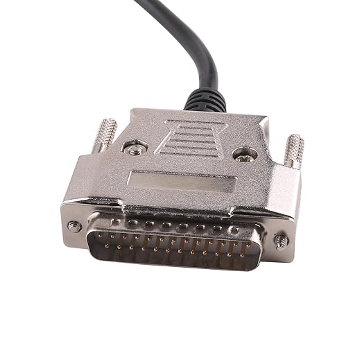 USB to DB25 RS232 Serial Adapter Converter Cable Null Modem FTDI Driver Programming for Sharp X68K X68000 PC Communicate Programming Cable