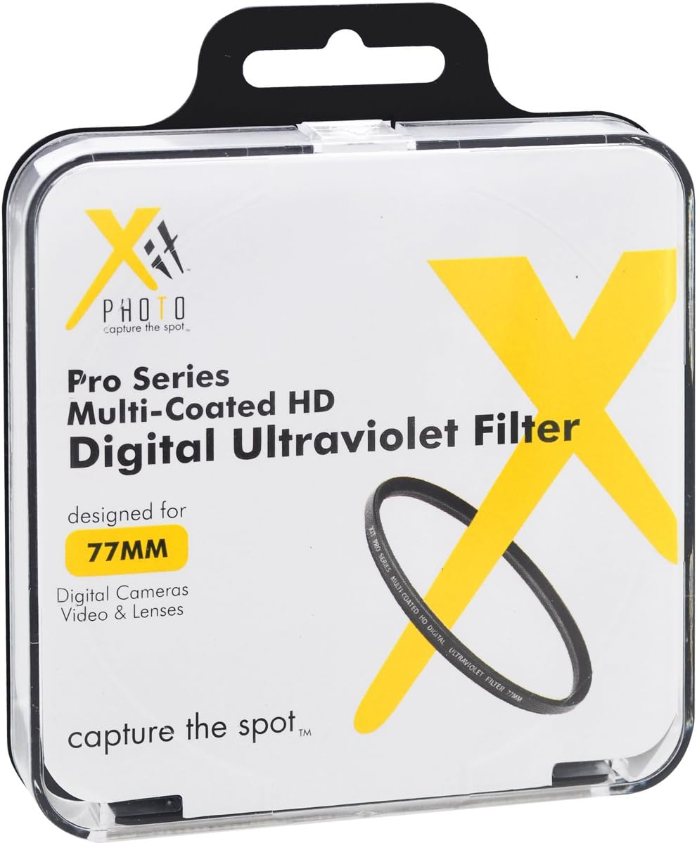 Xit XT77UV 77 Camera Lens Sky and UV Filters