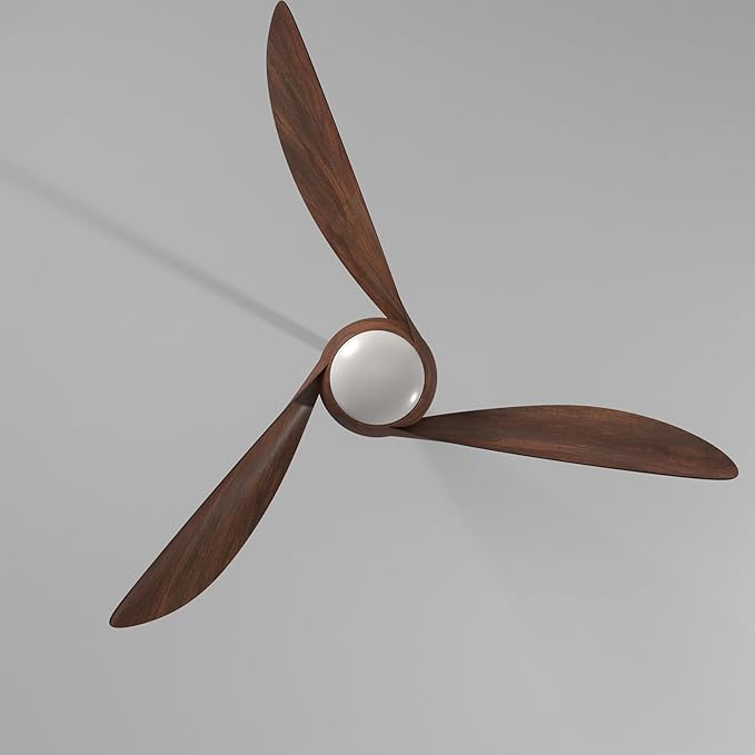 Minka-Aire F844-DK Light Wave 52" Ceiling Fan with LED Light and Remote, Distressed Koa