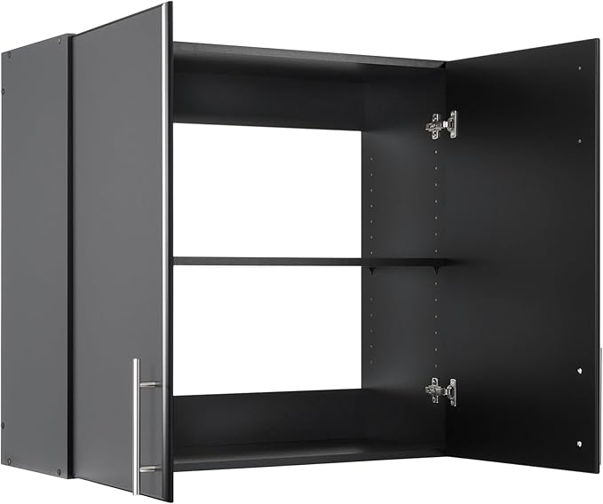 Prepac Elite 32 inch Wall Cabinet, Black