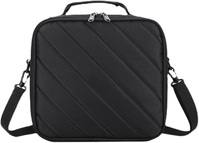 Carry Bag for VOPLLS Thinnest 1.81" Smart Mini Projector & Accessories, Storage Bag for NexiGos Nova Mini Portable Laser Projector, with Adjustable Shoulder Strap