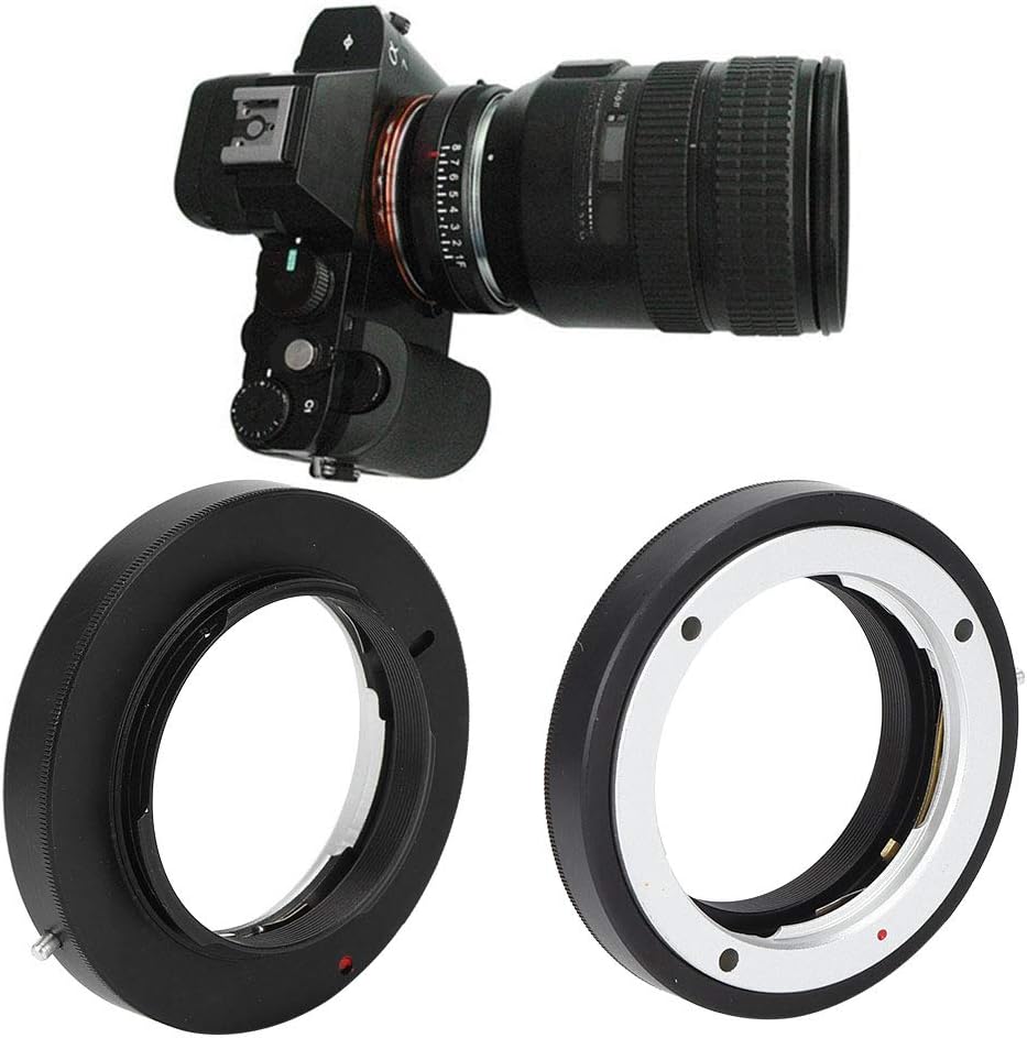 Zezefufu Minolta Lens Adapter, Professional Adapter for Minolta Mc Md Lens to DSLR Camera