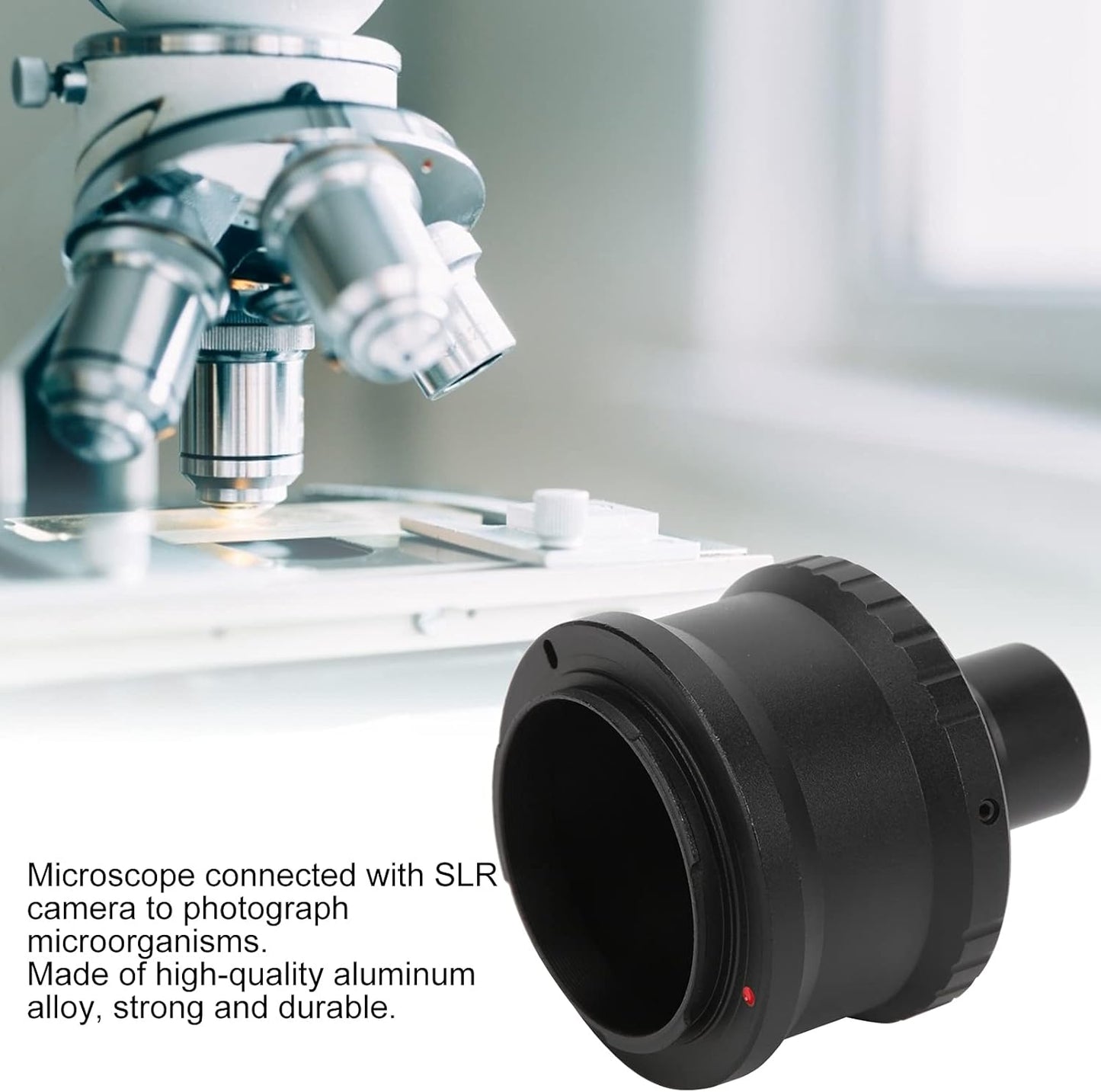 YYOYY 23.2mm Microscope T Mount Extension Tube T2 Mount Adapter Ring for Sony E Mount SLR Camera