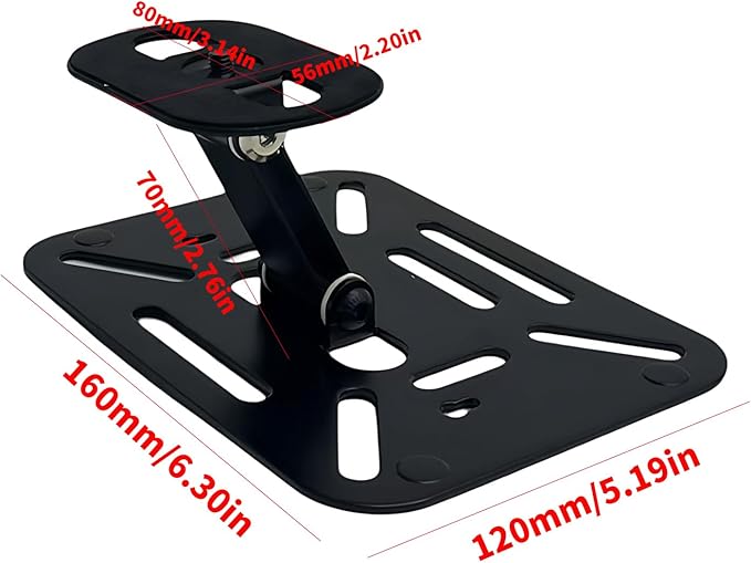 Projector Stand, Desktop and Ceiling Bracket, Ceiling Projector Mount, Adjustable 180-Degree Rotation, Dual Universal Joints (Mini Projection Desktop Stand)
