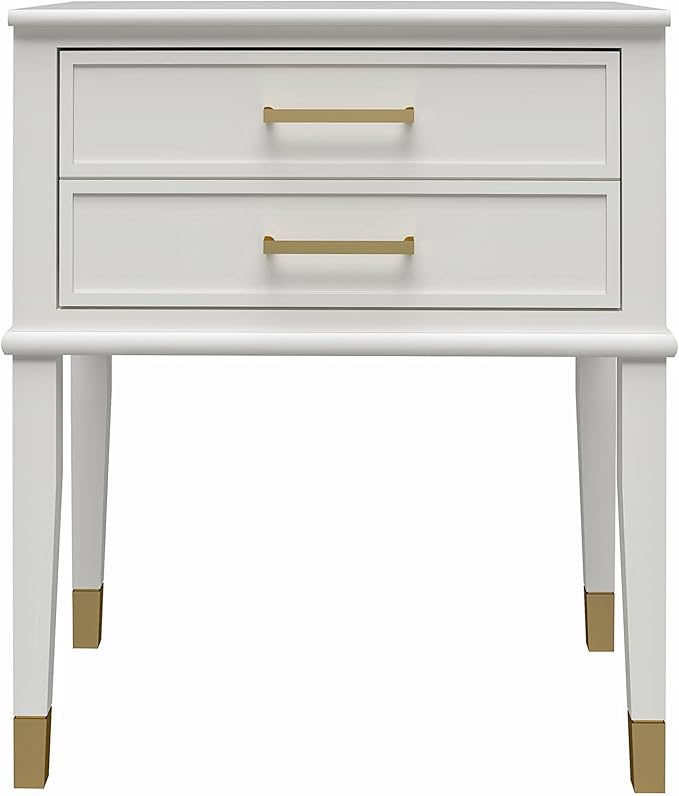 CosmoLiving by Cosmopolitan Westerleigh End Table, White