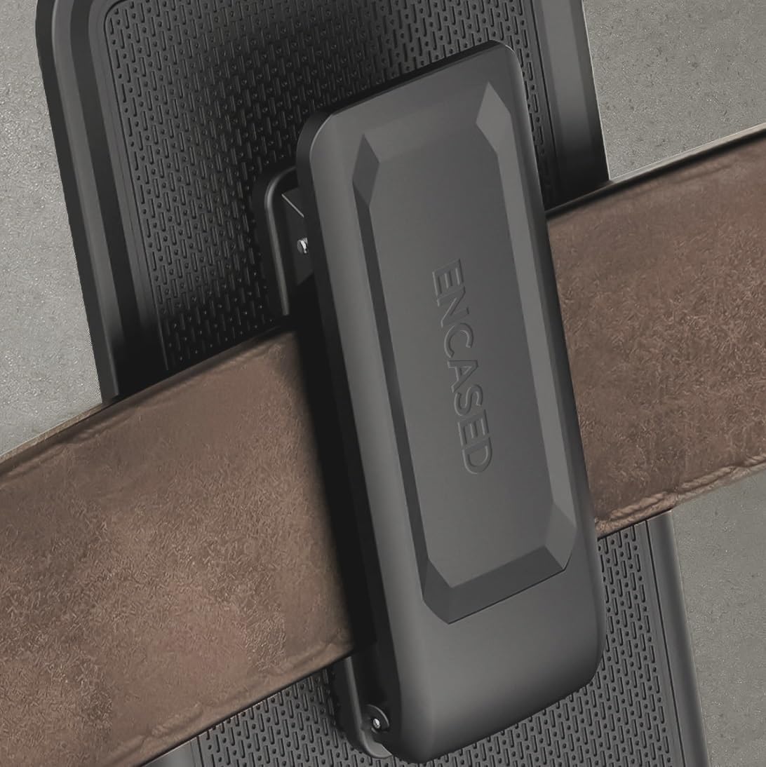 DuraClip Designed for Samsung Galaxy S22 Ultra Slim Phone Case with Holster, Belt Clip Case