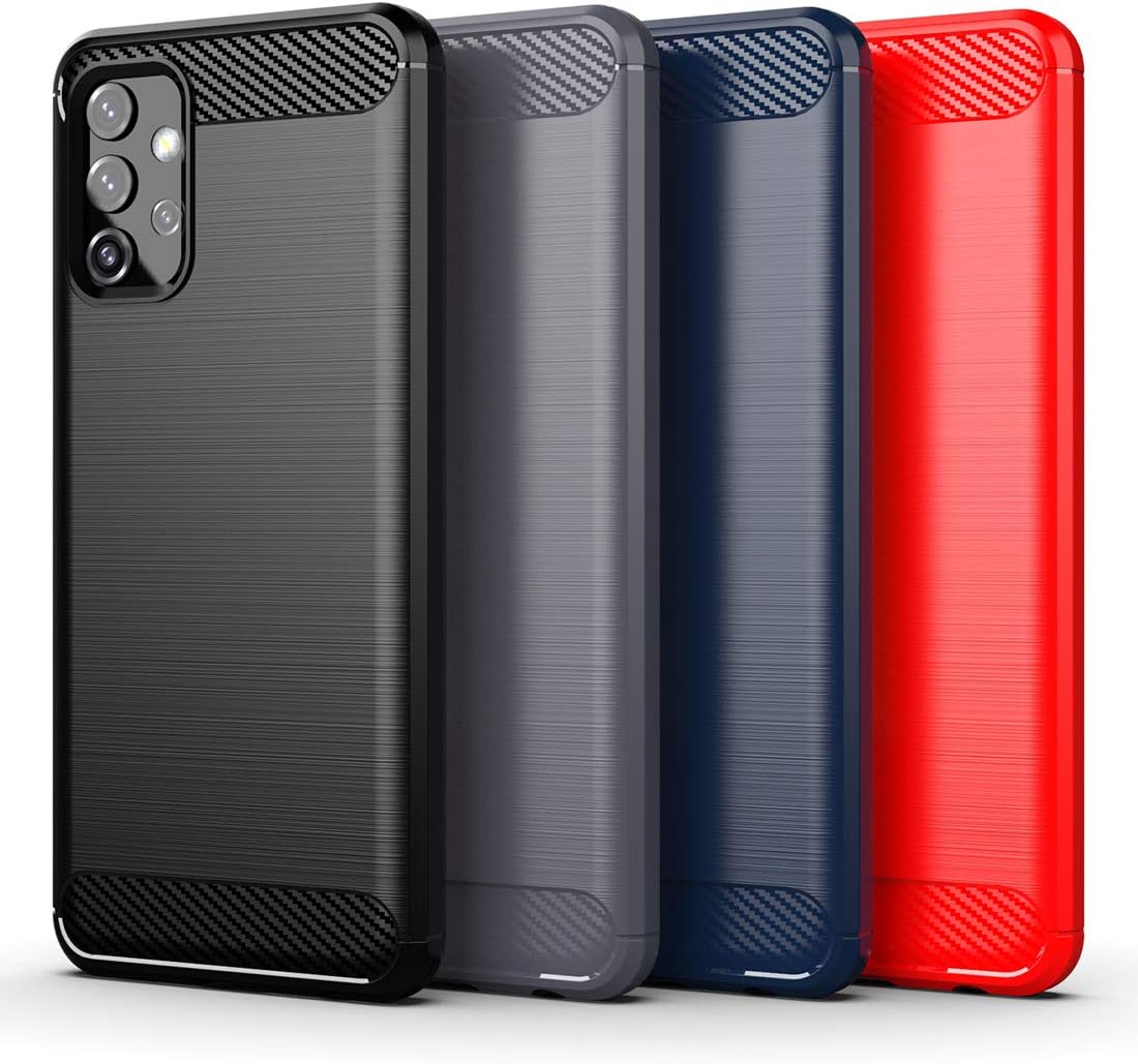 Osophter Galaxy A32 5G Case, Shock-Absorption Flexible TPU Rubber Protective Cover for Samsung Galaxy A32 5G
