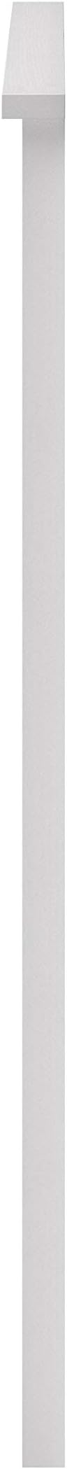 Glenwillow Home Farmhouse Style Wood Panel Headboard in Gloss White - Full Size
