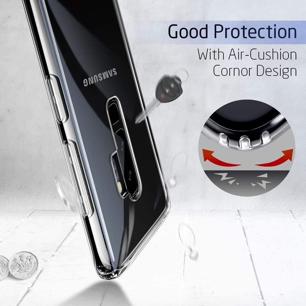 Motorola Edge 40 Neo Case with 3 x Tempered Glass Screen Protector, Transparent Shockproof Soft Silicone Protection