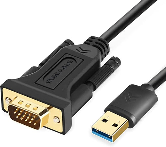 USB 3.0 to VGA Adapter Cable 6.5FT, Full HD 1080P Video Converter – External Graphics Card for Monitor/Projector. (6.5FT)