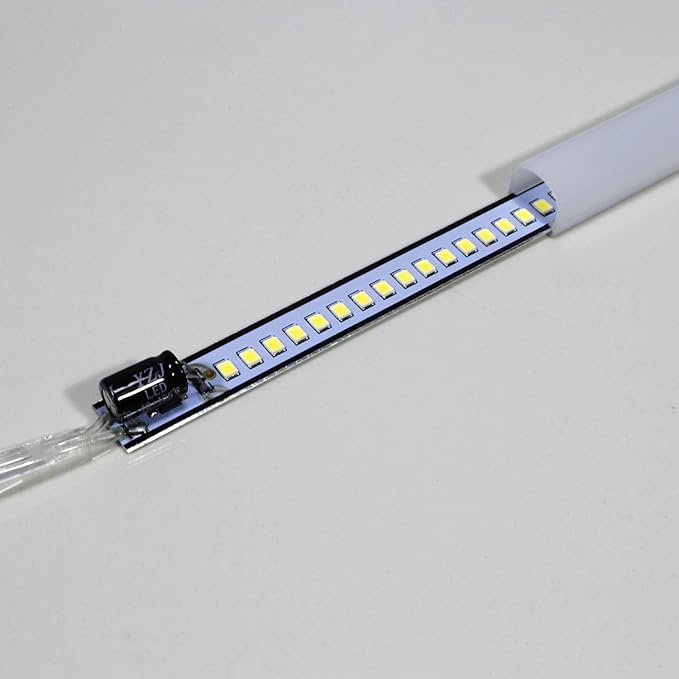 110V Under Cabinet Lights,17inch LED Under Counter Lighting with 6foot Plug Cable,Reading Desk Lamp for Kitchen/Shelf (Naturally White 4000K)