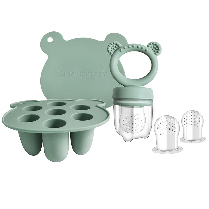 Baby Food Freezer Tray and Teething Popsicle Molds – The Perfect Solution for Your Little One's Teething and Feeding Needs
