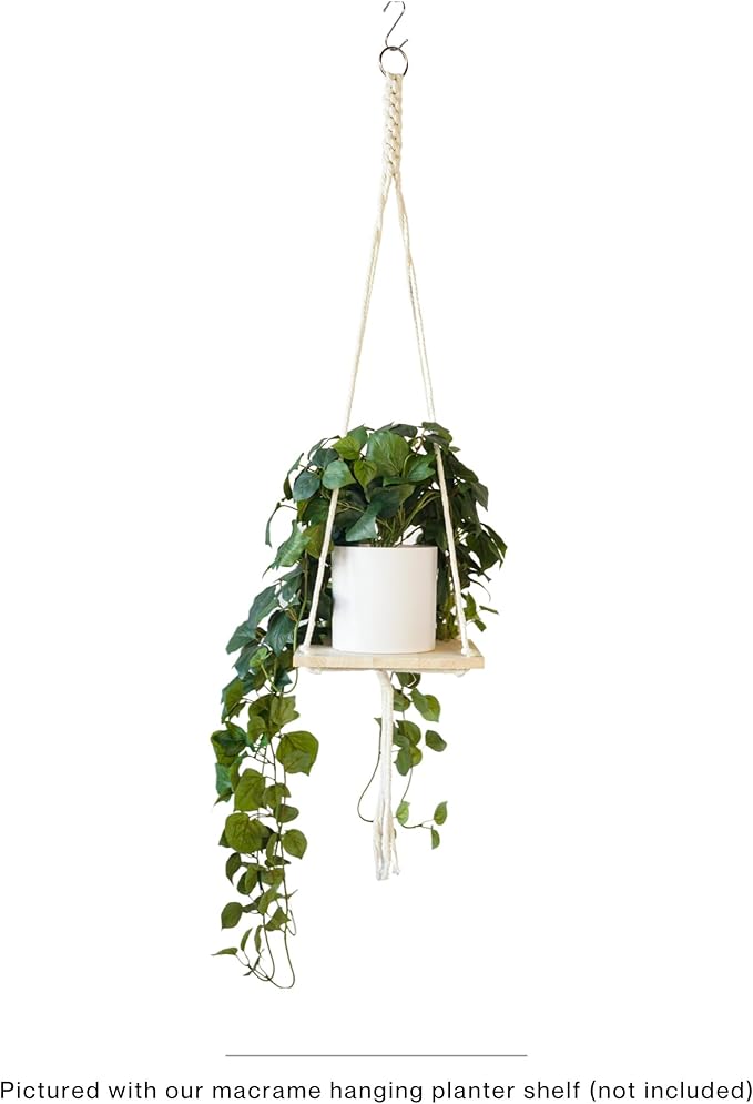 Retrograde 32" Realistic Fake Pothos Ivy Plant Silk Artificial Plant for Aesthetic Home Decor Indoor (Dark Green)