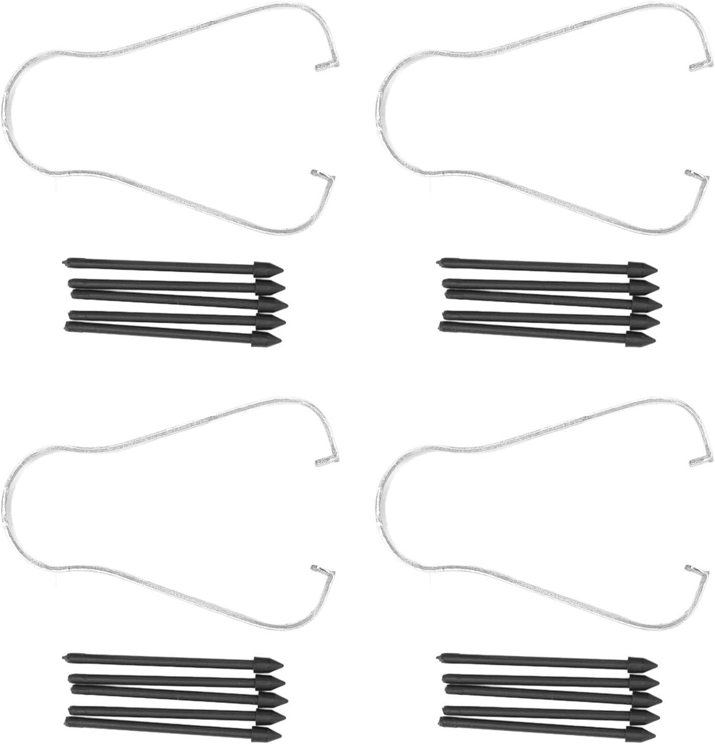 Ponta S Pen for Tab S7, Stylus Pen Tips Replacement, High Sensitivity Nibs for S6 S7 S7+ Note10 Note20 (Black)
