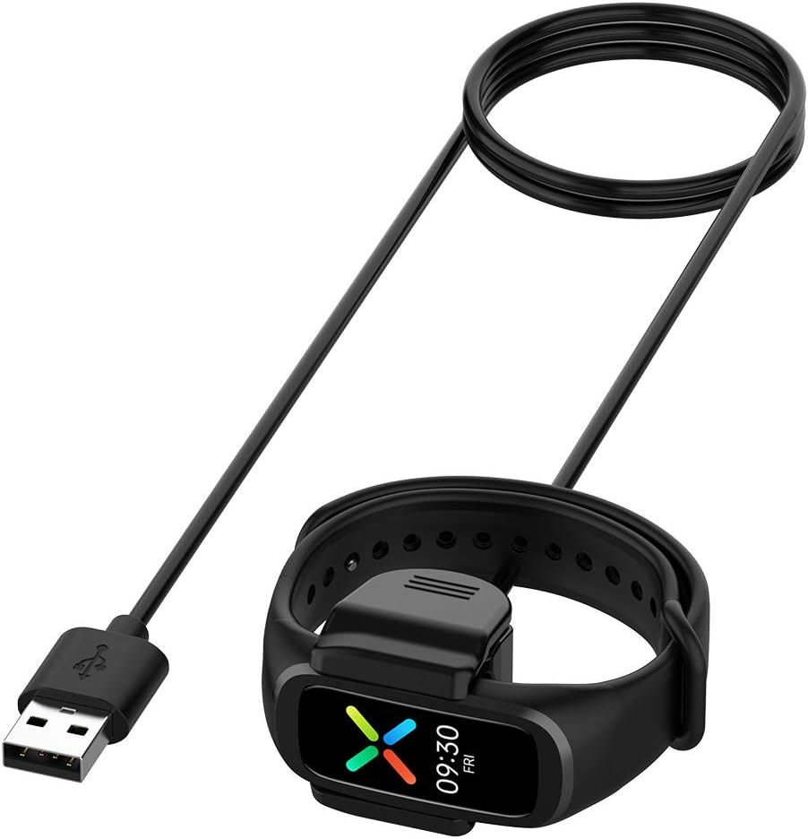FitTurn Charger for Oppo Band Activity Fitness Tracker, 3.3ft USB Charger Adapter Charge Cord Dock, Black