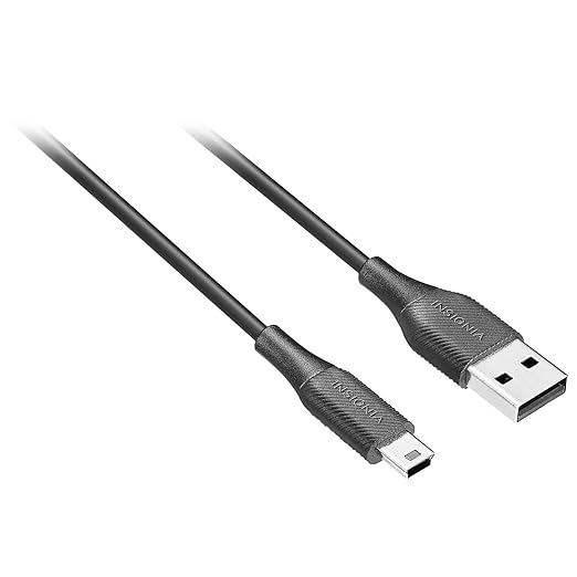 INSIGNIA 6 ft. USB-A to Mini USB Charge and Data-Sync Cable