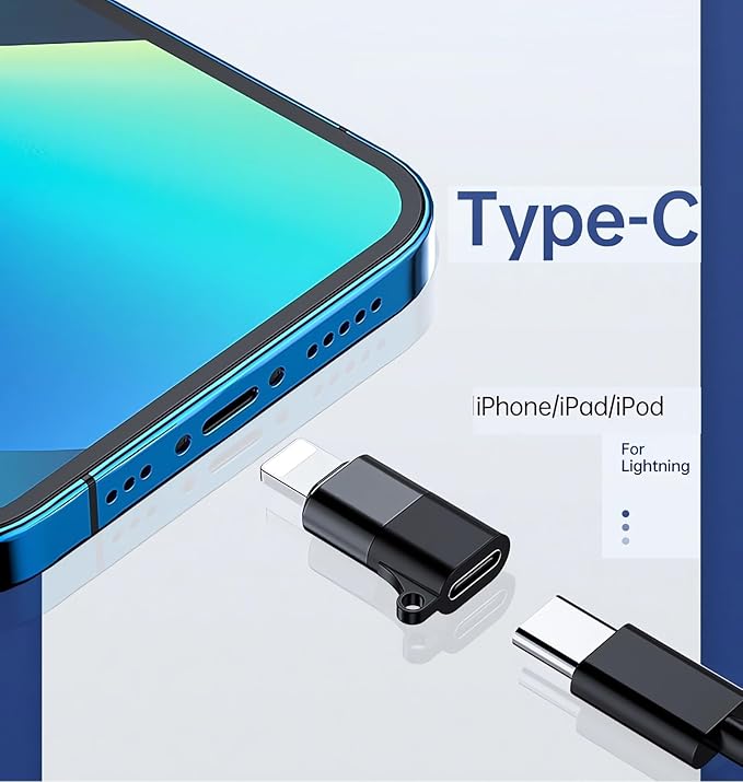 Lightning Male to USB C Female Headphones Adapter,2Pack [Apple MFi Certified] USB Type C Aux Audio Adapter Connector Dongle for iPhone 14/13/12/11/8/7/Plus/Pro Max/6/5 iPad Sound Recordi No Calling