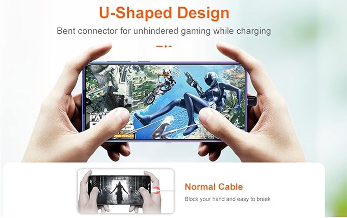 USB C 180 Degree Adapter, (2 Pack) USB Type C U Shape Adapter,180 Degree USB C Male to USB 3.0 A Female Convertor Extension for Laptop, Tablet, Mobile Phone