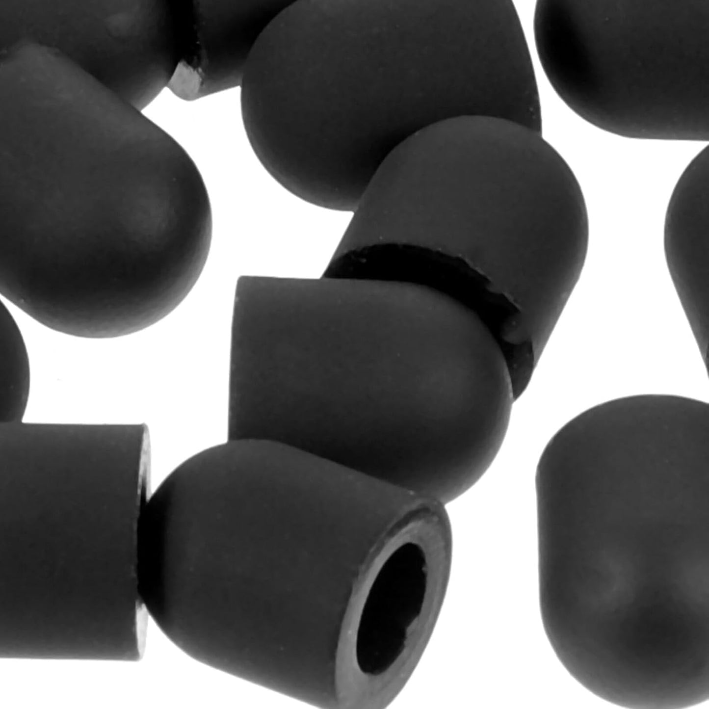 Hemobllo Stylus Replacement Tips, 75 Pcs Silicone Rubber Tips for Stylus Pens (Outer Diameter 6mm, Inner Diameter 3.6mm)