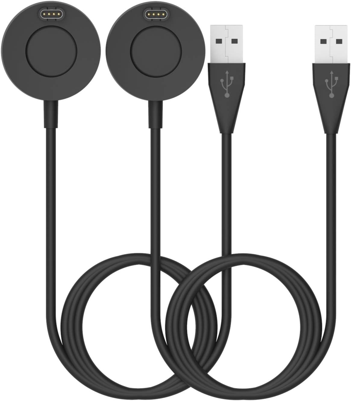 Replacement Charger for Garmin Swim 2, 3.3ft USB Portable Charging Dock Station Cord, Smartwatch Accessories