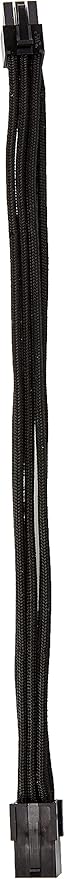 Silverstone Tek Sleeved Extension Power Supply Cable with 1 x 6-Pin to PCI-E 6-Pin Connector (PP07-IDE6B)